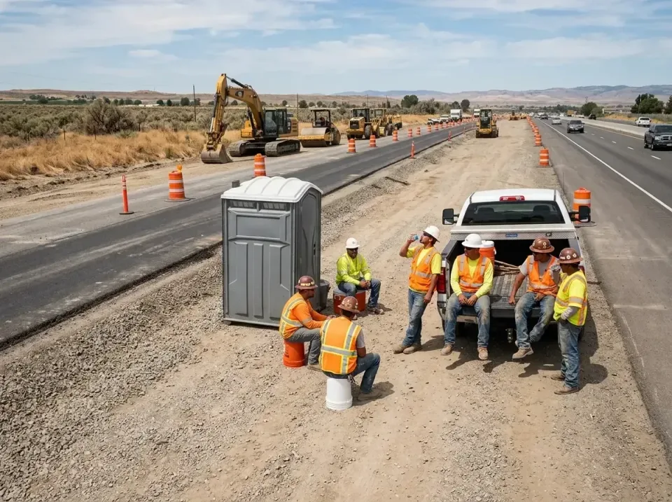 highway-road-construction-crew-007 — frequently asked questions, Porta Potty and Restroom Rentals in Lindon, UT